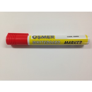 Osmer Whiteboard Markers Red Each