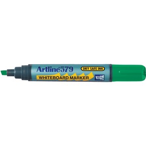 Artline Whiteboard Marker 5mm Chisel Tip - Green