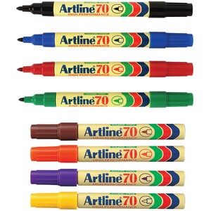 Zart Art Coloured Markers thick (medium point). 4 x 12 colours, pack of 48.  Non toxic. Economical.