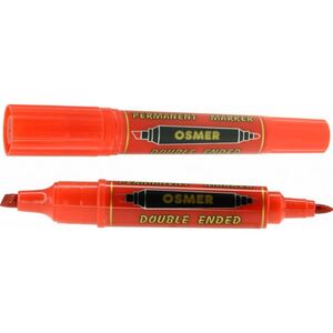 Osmer Double Ended Permanent Marker - Red