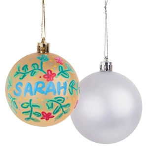 Zart Gold & Silver Baubles 