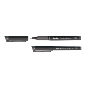 EverZart Permanent Pens Black - 0.7mm nib