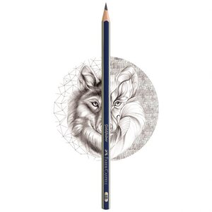 Faber-Castell 1125 Drawing Pencils 6B