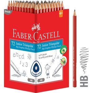 Faber-Castell Junior Triangular HB Pencils 