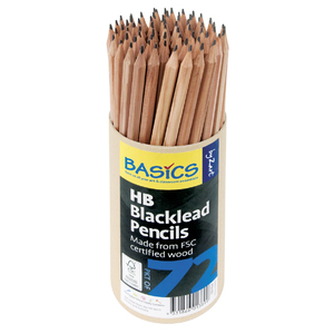 Zart Basics HB Pencils Pack of 72