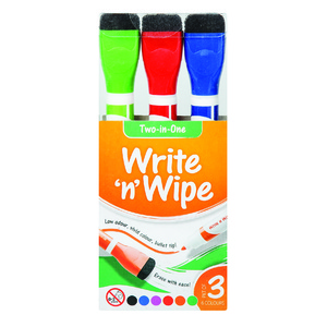 Zart Magnetic Double Ended Write ‘n’ Wipe Whiteboard Markers
