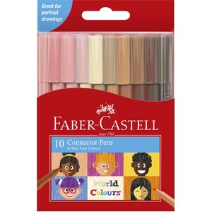 Faber-Castell Connector Pens Skin Tone Colours