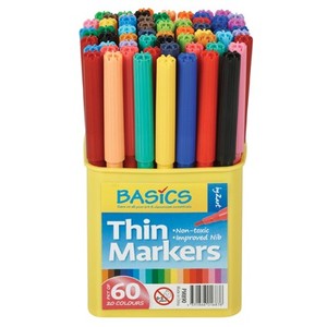 Zart Basics Coloured Markers Thin