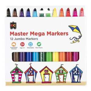 EC Master Mega Markers - Coloured