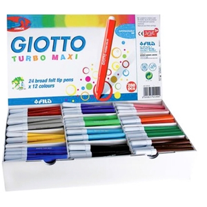 Giotto Colour Markers Schoolpack of 288