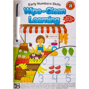 Learning Can Be Fun Write & Wipe Clean Learning - Early Number Skills