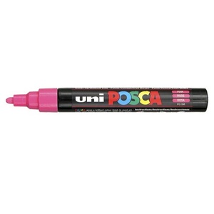 Uni Posca Poster Paint Markers - Bullet  Point Pink