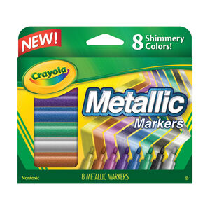 Crayola® Permanent Metallic Markers
