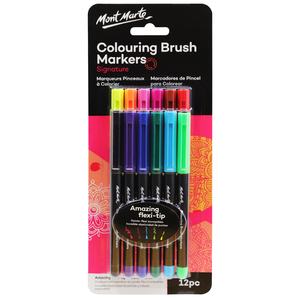 Mont Marte Signature Colouring Brush Markers