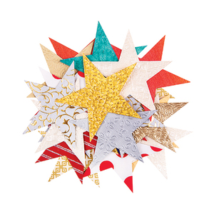 Zart Handmade Pattern Paper -  Xmas Star