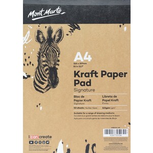 Mont Marte Signature Kraft Paper Pad A4