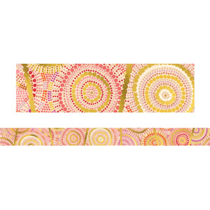 Australian Teaching Aids Large Foil Border - Rainbow Dreaming 