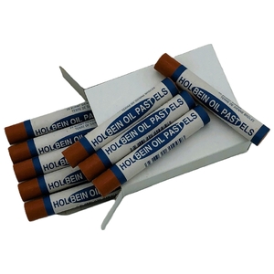 Holbein Student Oil Pastels Burnt Sienna