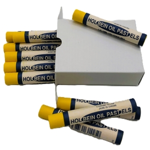 Holbein Student Oil Pastels Chrome Yellow