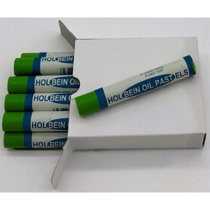 Holbein Student Oil Pastels Grass Green