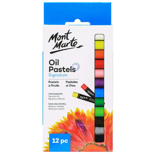 Mont Marte Oil Pastels - 12's