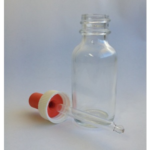 Glass Bottle and Dropper 