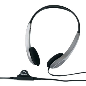 Verbatim Headset with Mic & Volume Control