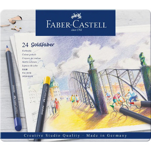 Goldfaber Colour Pencils Assorted Colours 24