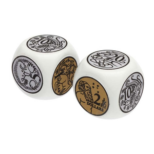 Learning Can Be Fun Jumbo Australian Coin Dice