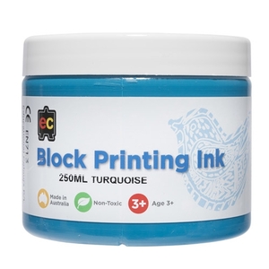 EC Block Printing Ink Turquoise