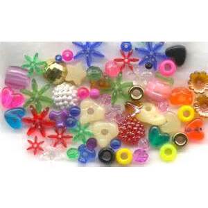 Plastic Beads Assortment  