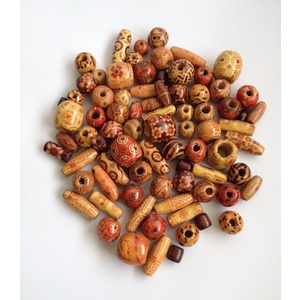 Arbee Wooden Beads - Painted 