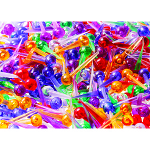 Zart Coloured Plastic Lill Pins (Sequin Pins)