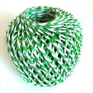 Shamrock Paper Rope Ball Green/White