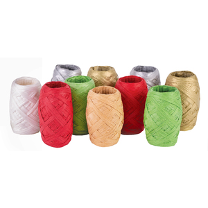 Zart Paper Raffia Assorted Christmas