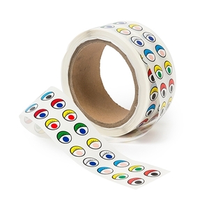 EC Adhesive Eyes Stickers - Coloured
