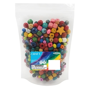 Arbee Wooden Assorted Beads 