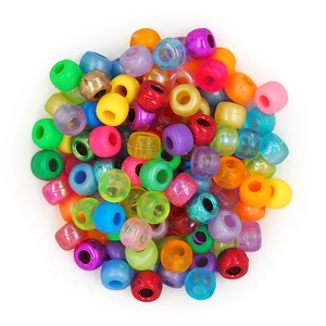 Arbee Plastic Pony Beads Assorted