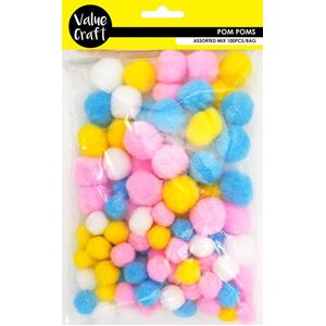 Arbee Pom Poms Pastel