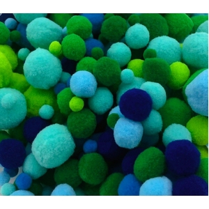 Pom Poms Cool Tones 