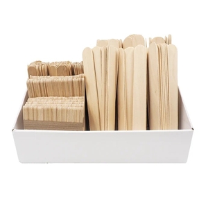 Wooden Popsticks Natural Assorted Sizes
