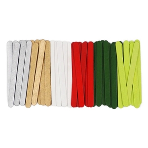 Arbee Wooden Popsticks Christmas Colours