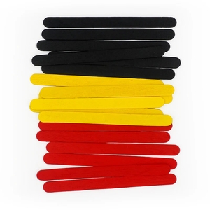 Arbee Wooden Popsticks Indigenous Colours