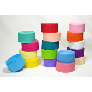 Alpen Crepe Paper Streamers - 24 Assorted