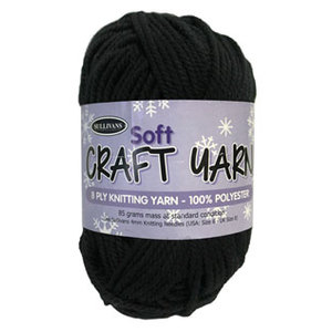 Knitting Yarn / Wool Black