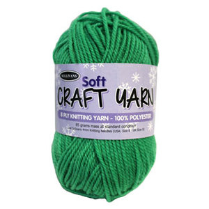 Knitting Yarn 8ply Green