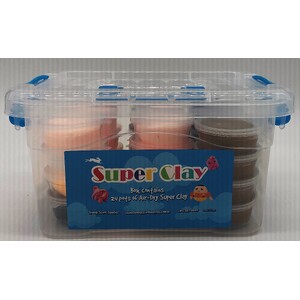 Speedy Super Clay / Air-Dry Modelling Clay Earth Tones