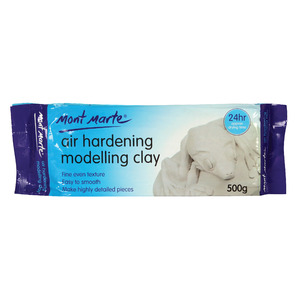 Mont Marte Air Dry Modelling Clay 500g White