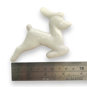 Craftworkz Polystyrene Reindeer Running
