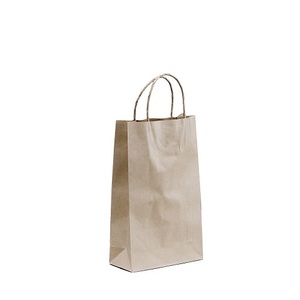 Kraft/Brown Paper Bag with Handle Small